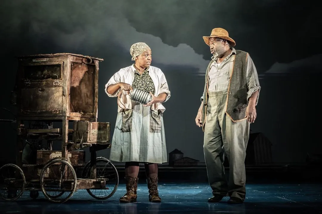 The company of The Wizard of Oz at the London Palladium