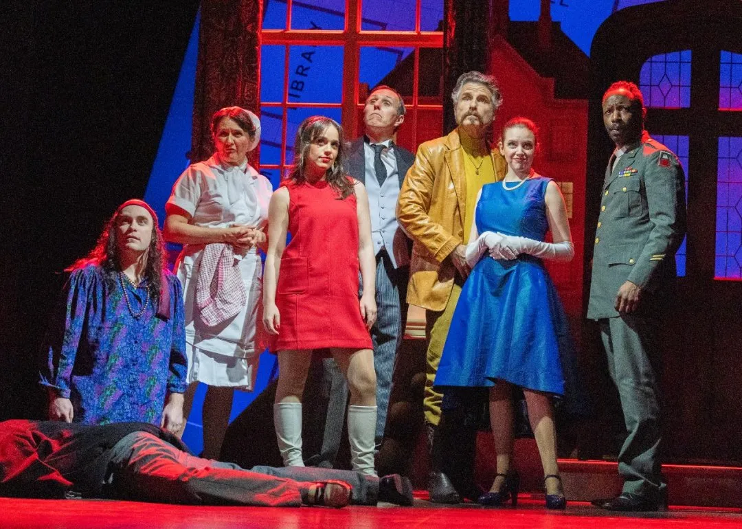 The company of Cluedo 2: The Next Chapter on the 2024 UK tour