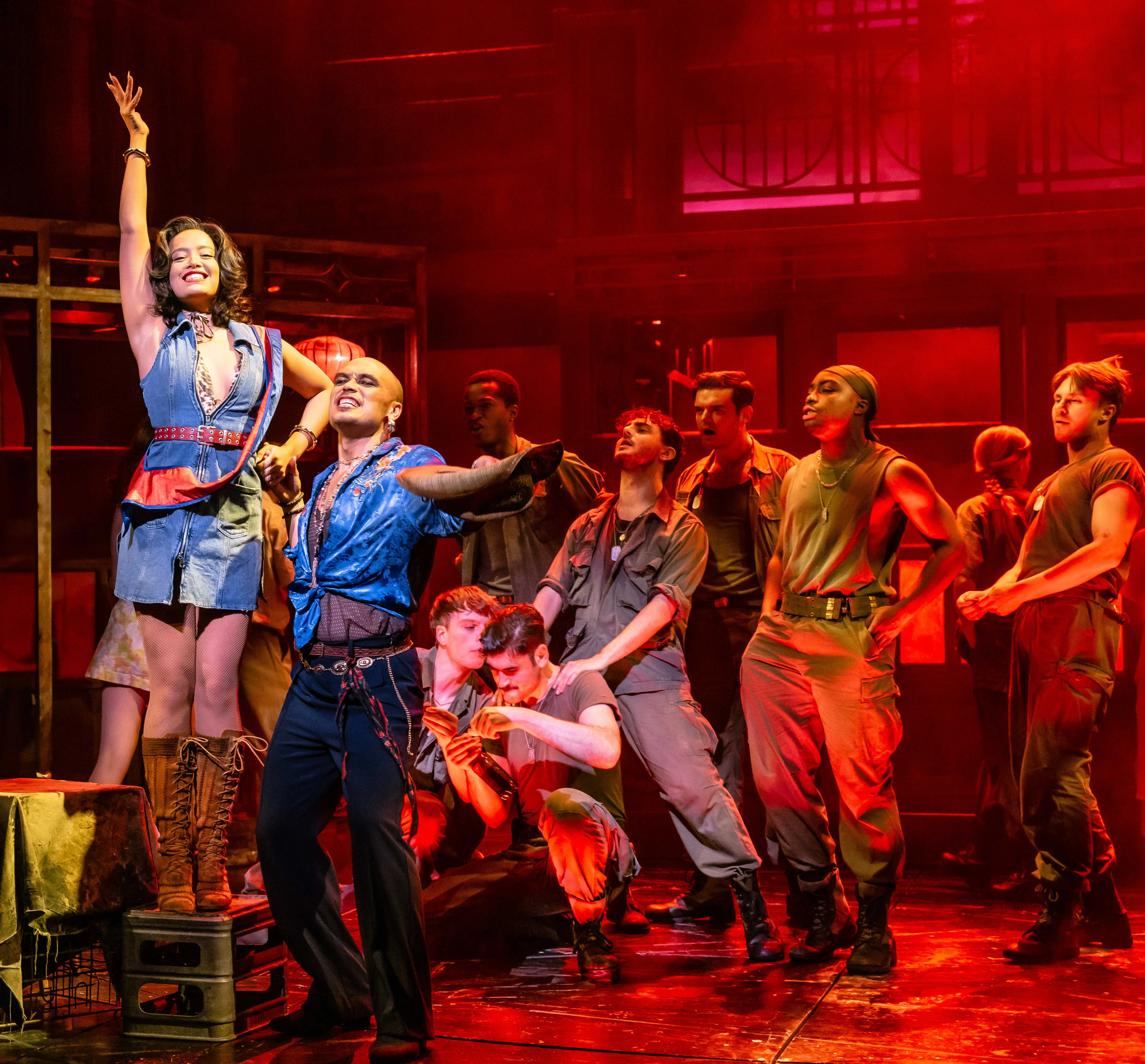 Ace Gigi, Seann Miley Moore as the Engineer and the company