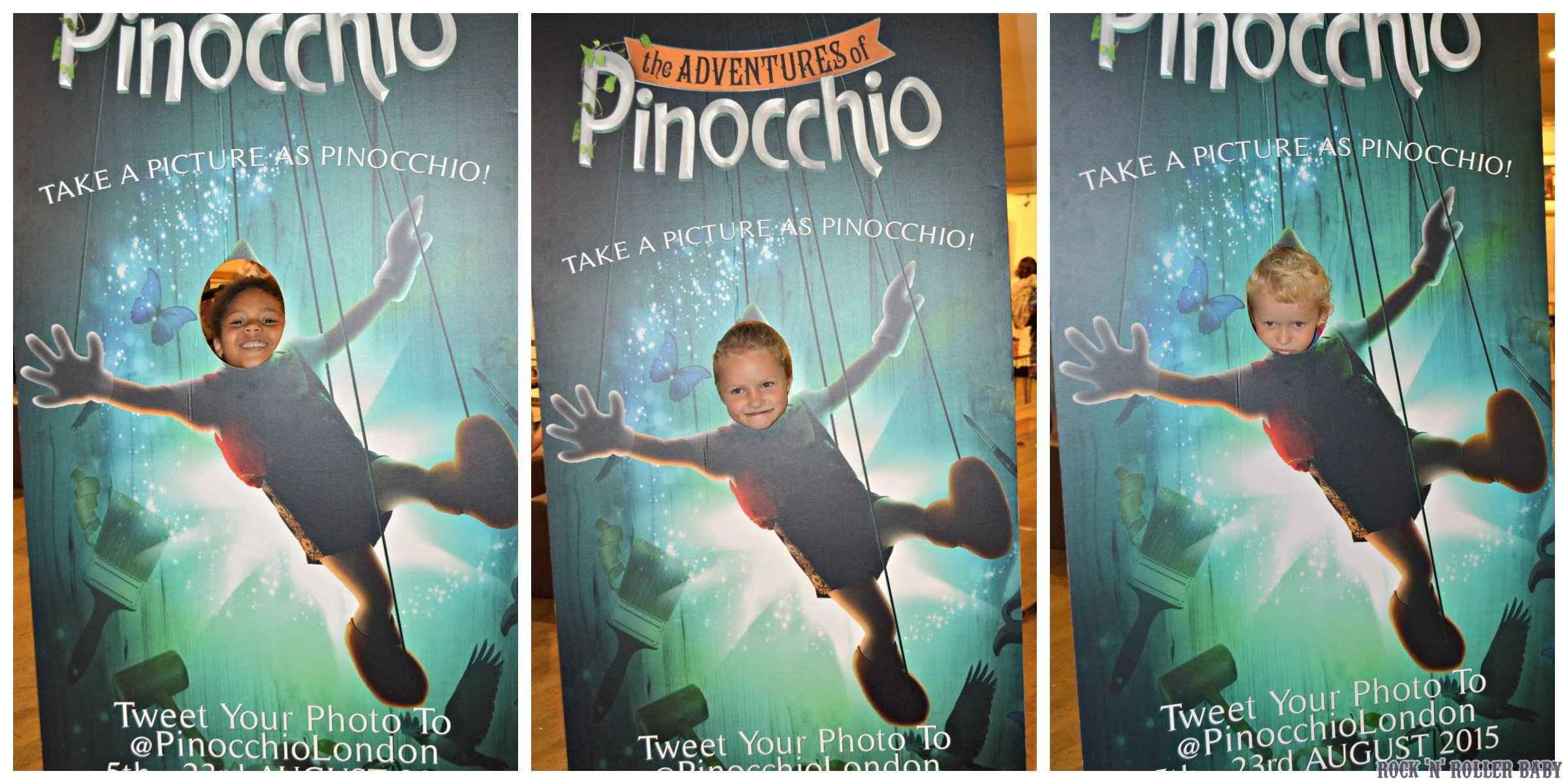The company of The Adventures of Pinocchio at Greenwich Theatre